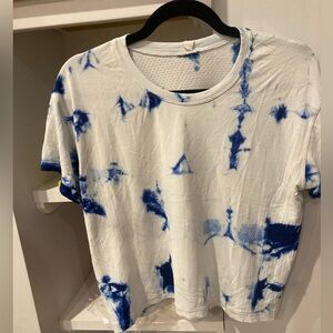 Moving sale! Lululemon Train To Be Shibori Blue T-shirt